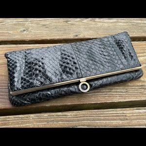 Vintage Snakeskin Clutch